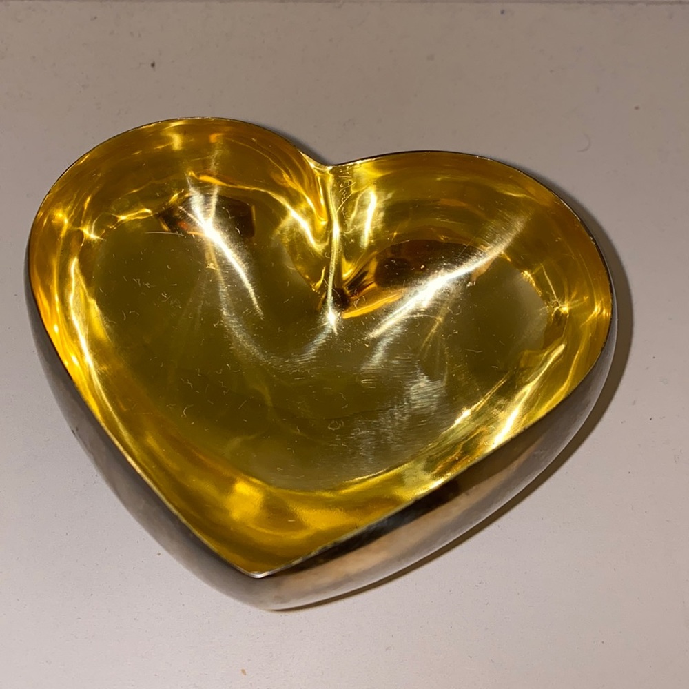 Michael Aran heart dish small